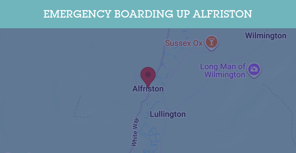 Emergency Boarding Up Services in Alfriston - BN postcode