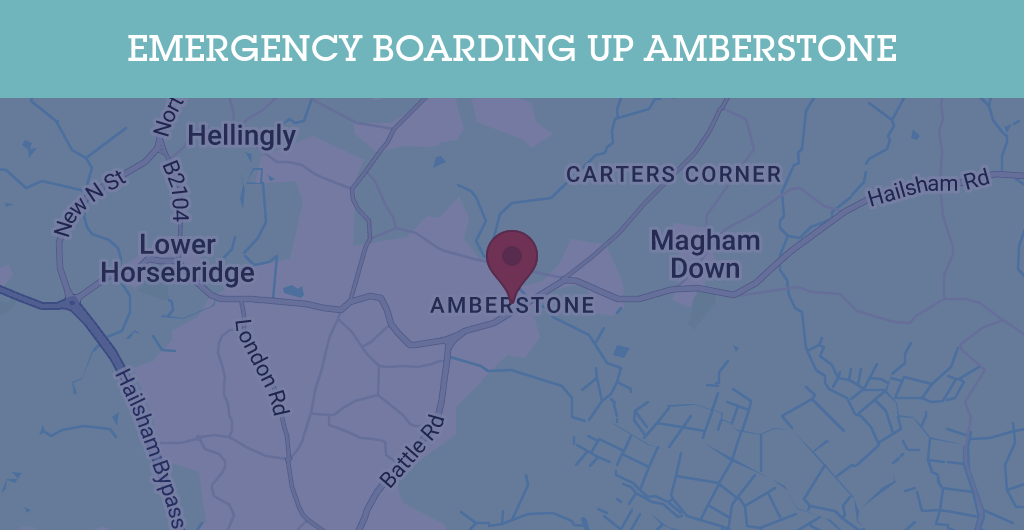 Emergency Boarding Up Services in Amberstone - BN postcode
