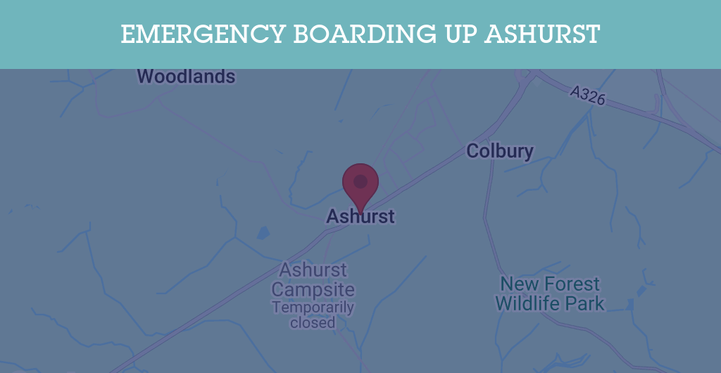 Emergency Boarding Up Services in Ashurst - BN postcode