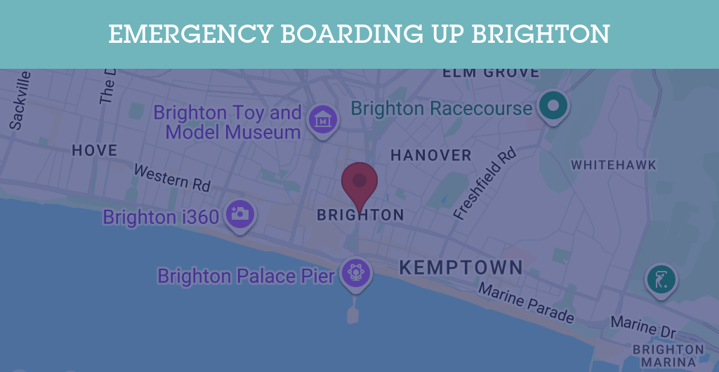 Emergency Boarding Up Services in Brighton - BN postcode
