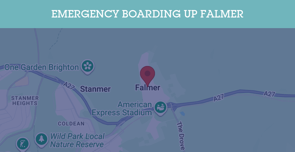 Emergency Boarding Up Services in Falmer - BN postcode