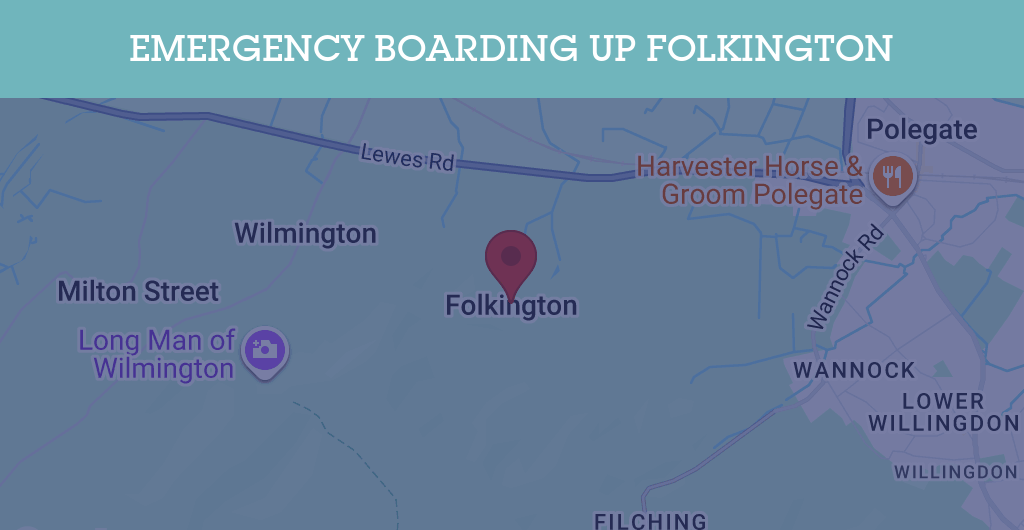 Emergency Boarding Up Services in Folkington - BN postcode