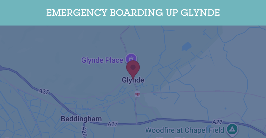Emergency Boarding Up Services in Glynde - BN postcode