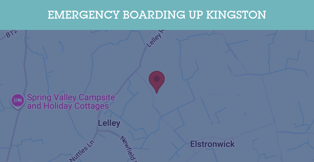Emergency Boarding Up Services in Kingston - BN postcode