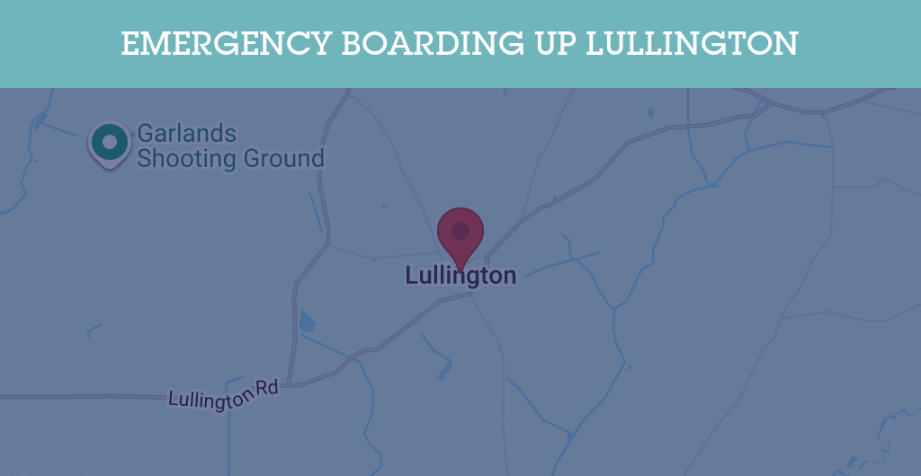 Emergency Boarding Up Services in Lullington - BN postcode