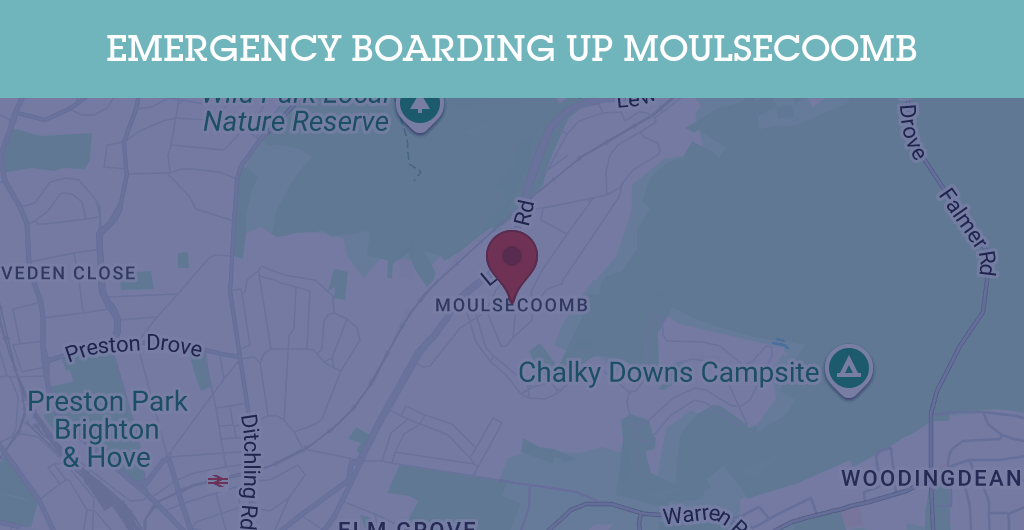 Emergency Boarding Up Services in Moulsecoomb - BN postcode
