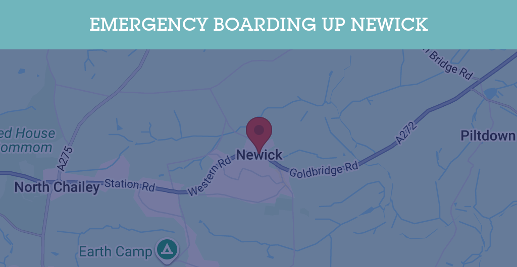 Emergency Boarding Up Services in Newick - BN postcode