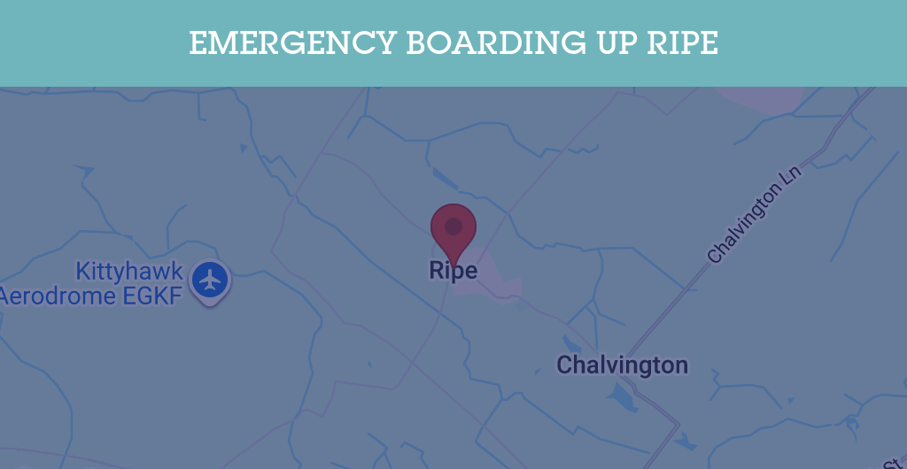 Emergency Boarding Up Services in Ripe - BN postcode