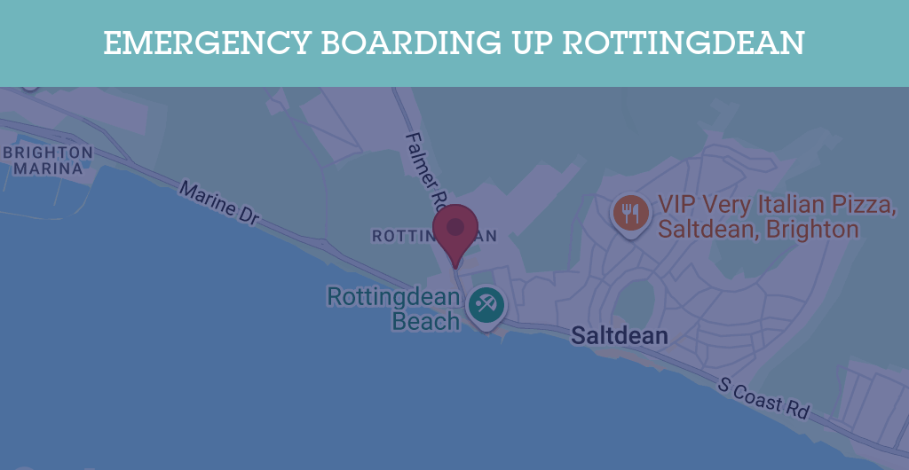 Emergency Boarding Up Services in Rottingdean - BN postcode