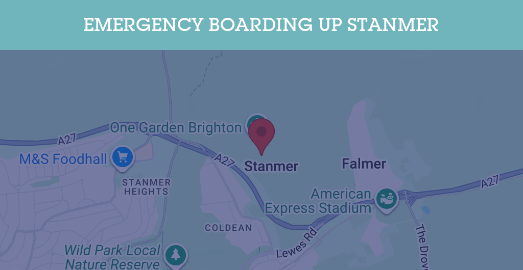 Emergency Boarding Up Services in Stanmer - BN postcode