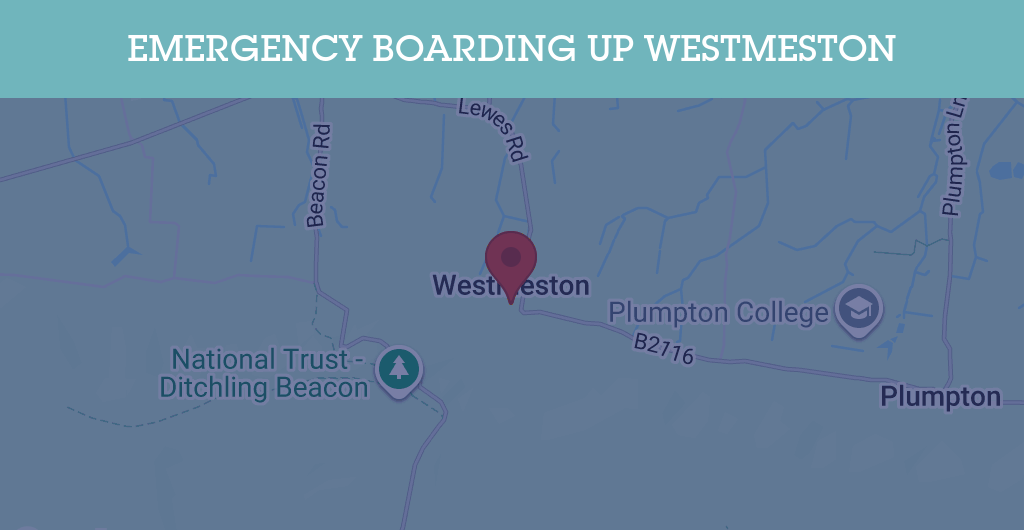 Emergency Boarding Up Services in Westmeston - BN postcode