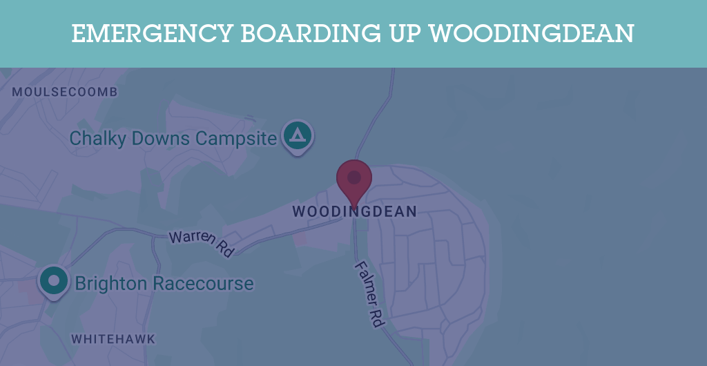Emergency Boarding Up Services in Woodingdean - BN postcode
