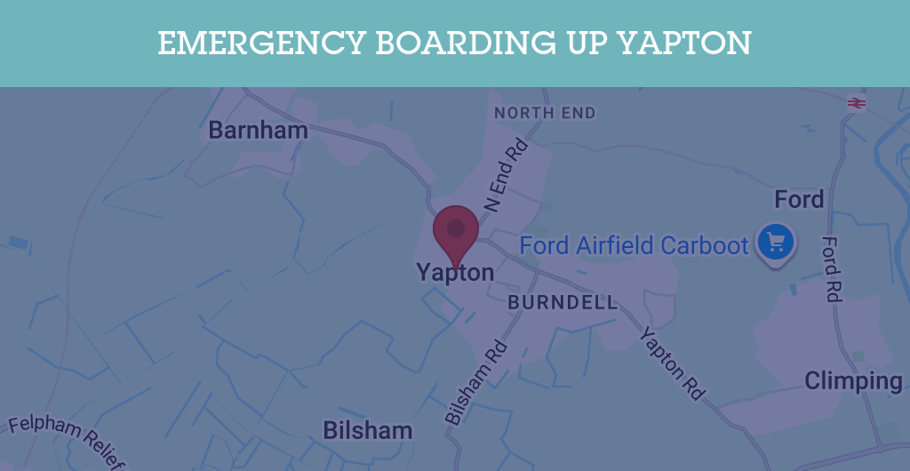 Emergency Boarding Up Services in Yapton - BN postcode